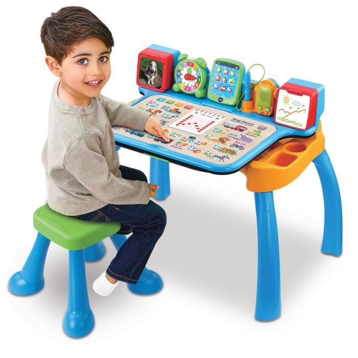 VTech MagiBureau Interactif et Musical 6 en 1 – Bureau éducatif enfant multicolore