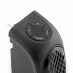 Mini-Chauffage Portable pour Prise Heatpod InnovaGoods 400 W – Chauffage Céramique Compact Basse Consommation avec Thermostat et Minuterie - Fondaxia