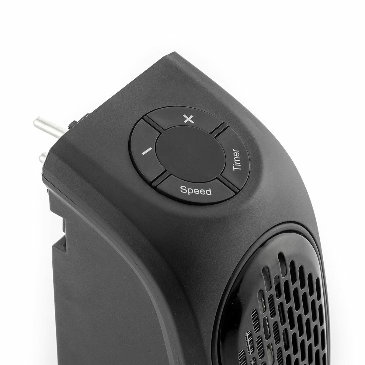 Mini-Chauffage Portable pour Prise Heatpod InnovaGoods 400 W – Chauffage Céramique Compact Basse Consommation avec Thermostat et Minuterie - Fondaxia