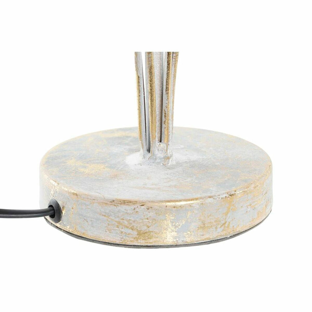 Lampe de bureau DKD Home Decor Gris Métal 42 x 42 x 47 cm