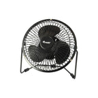 Ventilateur de Bureau Equip Noir 6’’ – Ventilateur USB Compact pour Ordinateur et Bureau - Fondaxia