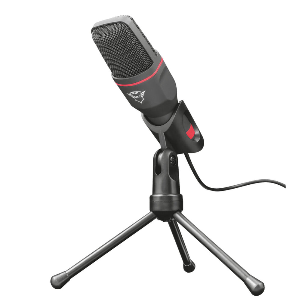 Microphone de Bureau Trust GXT 212 : Idéal Pour Streaming, Gaming, Visioconférences Et Podcasts. Son Clair, Installation Facile.