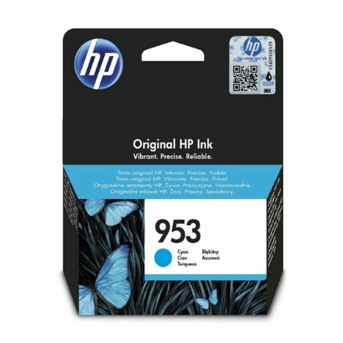 Cartouche d'encre originale HP 953 - F6U12AE Cyan