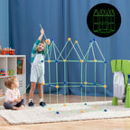 Kit de Construction de Fort pour Enfants Archikitt InnovaGoods 85 Pièces - Fondaxia