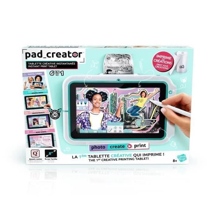 CANAL TOYS Instant Print Pad - Tablette créative avec impression instantanée - Enfant - Fondaxia