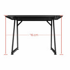 Bureau GAMING DRIFT DRDZ75 Noir Noir/Rouge - Fondaxia