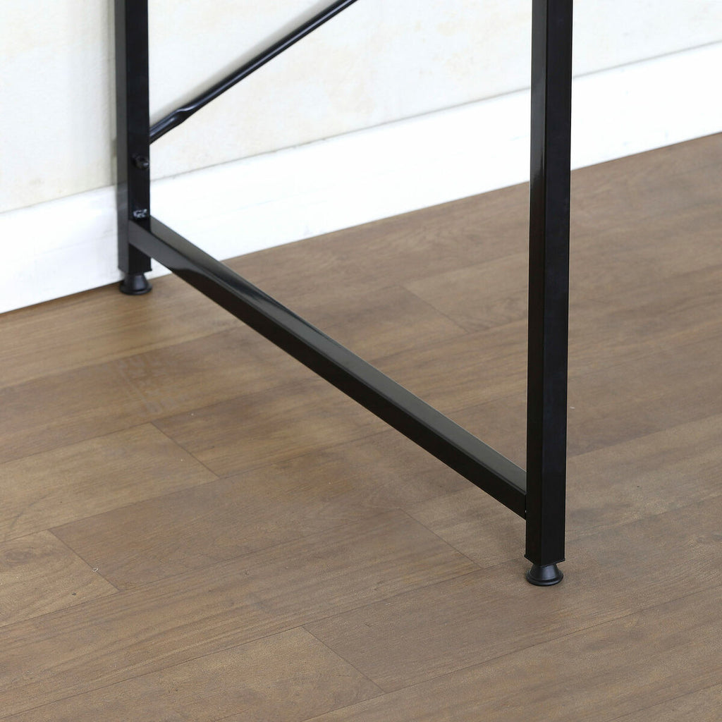 Bureau Max Home Acier & Mélamine 120 x 71 x 60 cm – Stable et Facile à Monter - Fondaxia