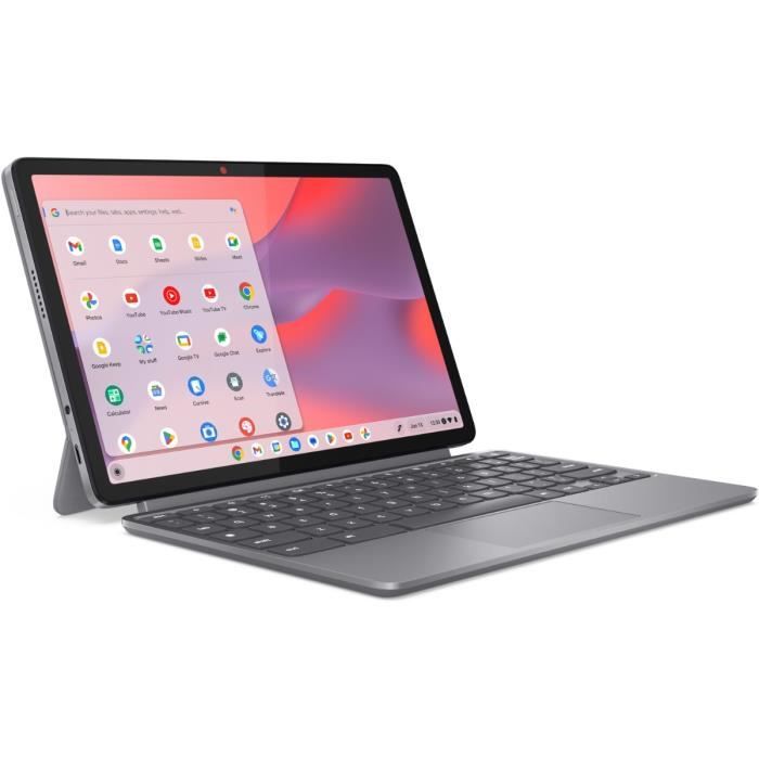 LENOVO Chromebook Duet 11M889 - PC Tablette 2 en 1 | Chrome OS - 10,95 WUXGA - MTK Kompanio 838 - RAM 8 Go - SSD 128 Go - AZERTY - Fondaxia