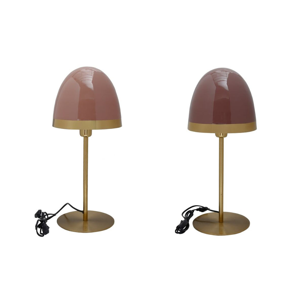 Lampe de bureau DKD Home Decor Métal Moderne (23 x 23 x 55 cm) (2 Unités)