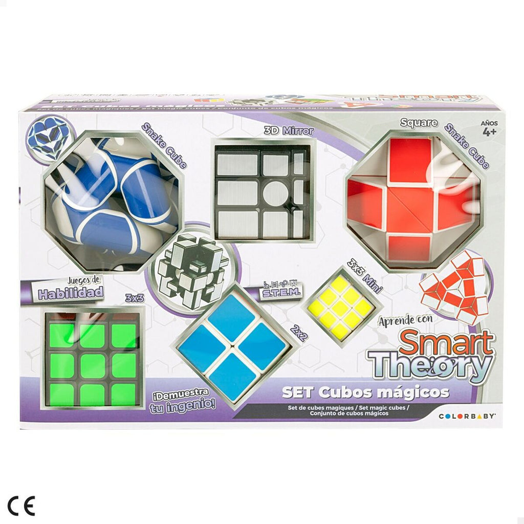 Rubik's Cube Colorbaby Smart Theory 6 Pièces