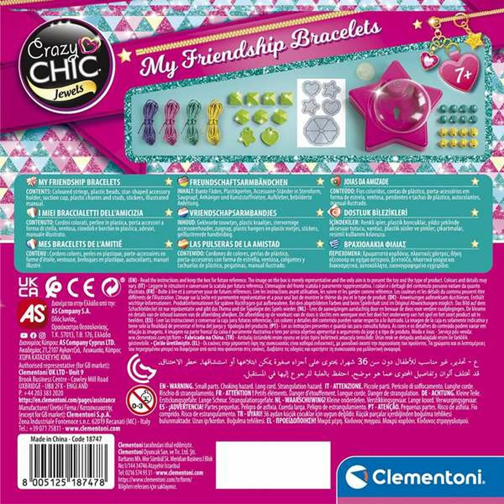 Kit de création de bracelets Clementoni