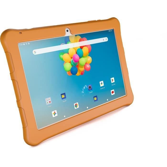 ARCHOS T101 KID - Tablette Enfant 10.1 FHD IPS  - WiFi -4Go RAM - 64Go Stockage - Application Éducative Bay - Coque incluse - Fondaxia