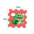 Puzzle Colorbaby 120 x 60 cm Multicouleur animaux 8 Pièces - Fondaxia