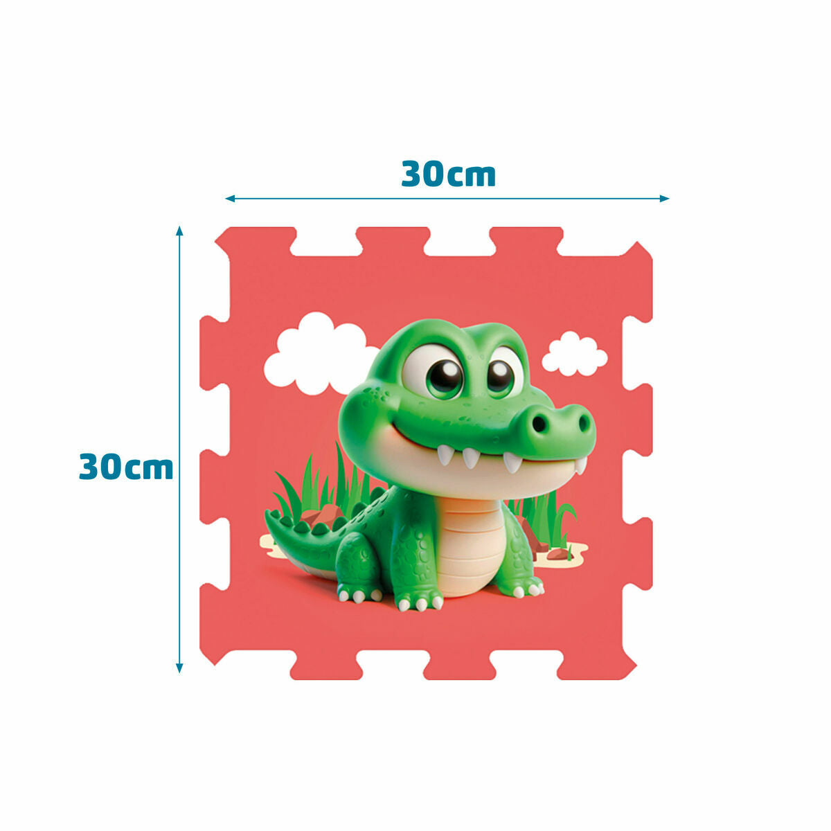 Puzzle Colorbaby 120 x 60 cm Multicouleur animaux 8 Pièces