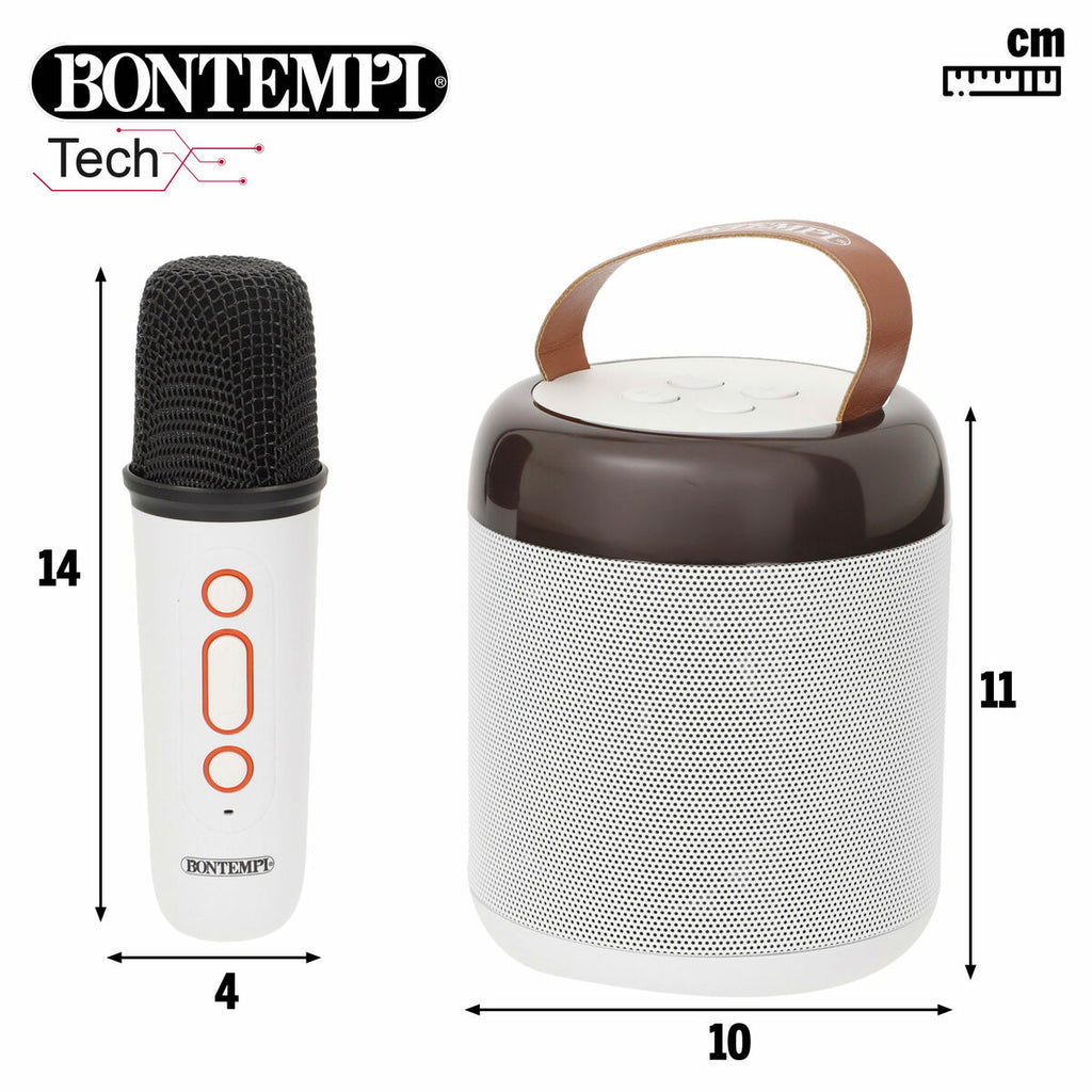 Enceinte avec Microphone Karaoké Bontempi (2 unités)