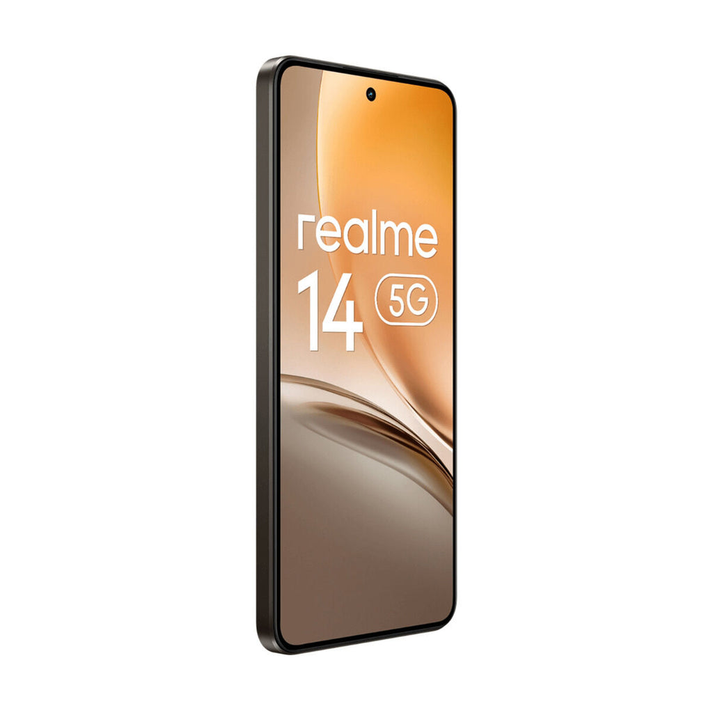 Smartphone Realme 14 5G 8-256 TIT V2 Octa Core 8 Go RAM 256 Go Marron Prise EU