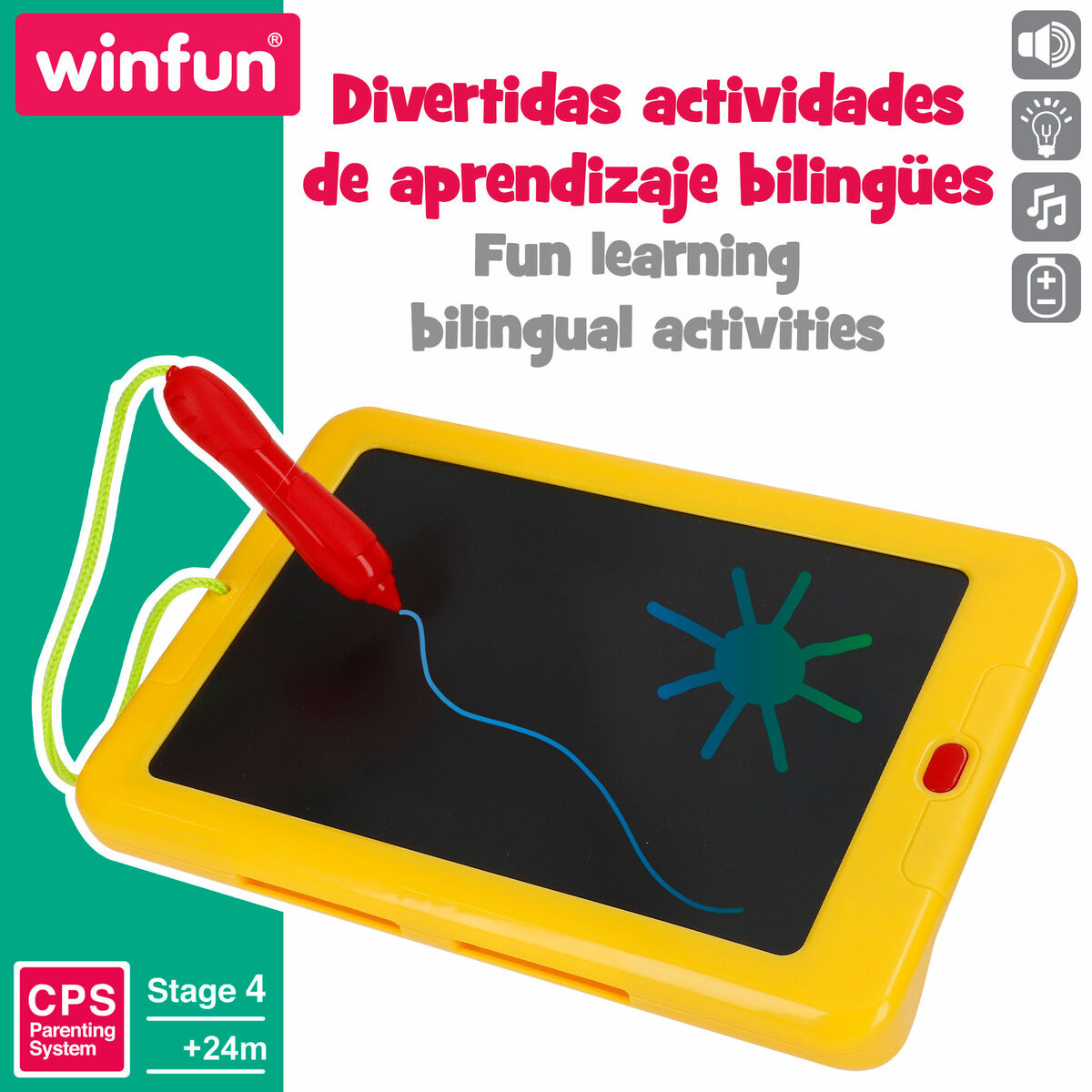 Tablette interactive pour enfants Winfun (2 Unités)