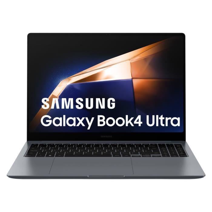 PC Portable - SAMSUNG - Galaxy Book4 Ultra - 16'' - i7 155H - 32Go - 1To SSD - RTX 4050 - AZERTY - Gris - Fondaxia