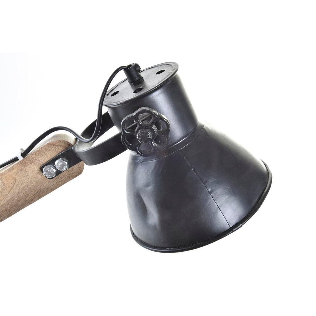 Lampe de bureau DKD Home Decor Métal Bois de manguier 50 W 220 V 50 x 15 x 65 cm