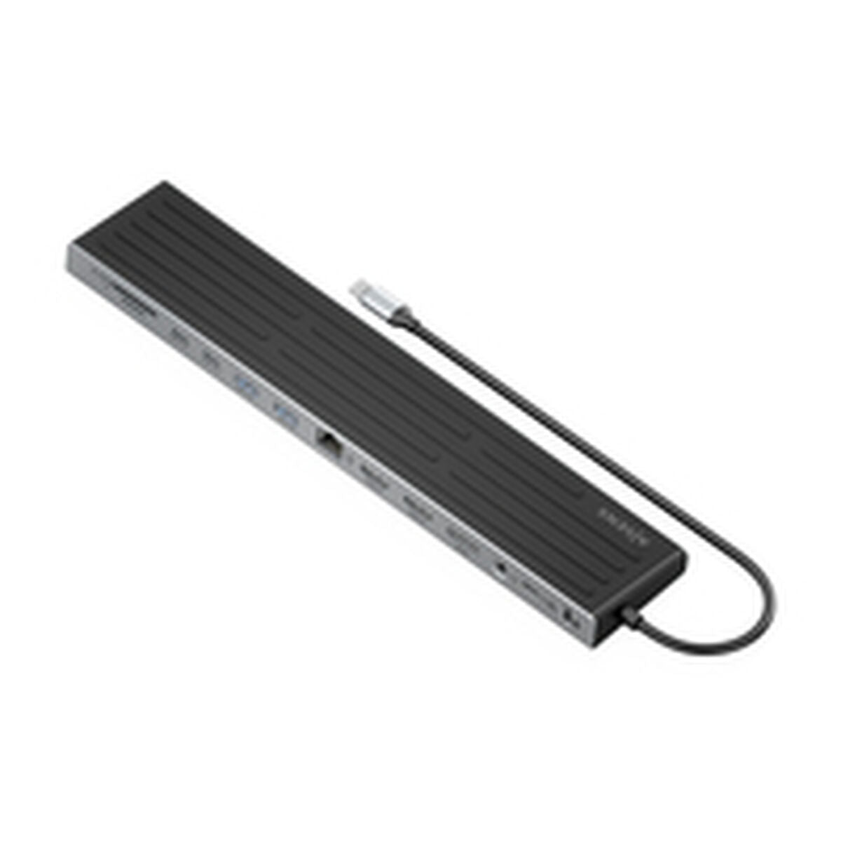 Hub USB Aisens ASUC-13P042-GR Gris 100 W