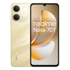 Smartphone Realme NOTE 70T Octa Core 4 GB RAM 256 Go Doré 6,74" Double Sim - Prise EU - Fondaxia