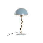 Lampe de bureau Home ESPRIT Bleu Doré 50 W 220 V - Fondaxia