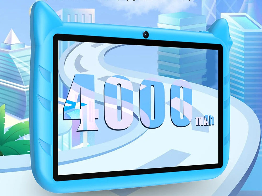 Tablette Enfant BDF 7” – Android 13 – 4 Go RAM – 64 Go – Double Caméra – Wi-Fi – Ultra Fine