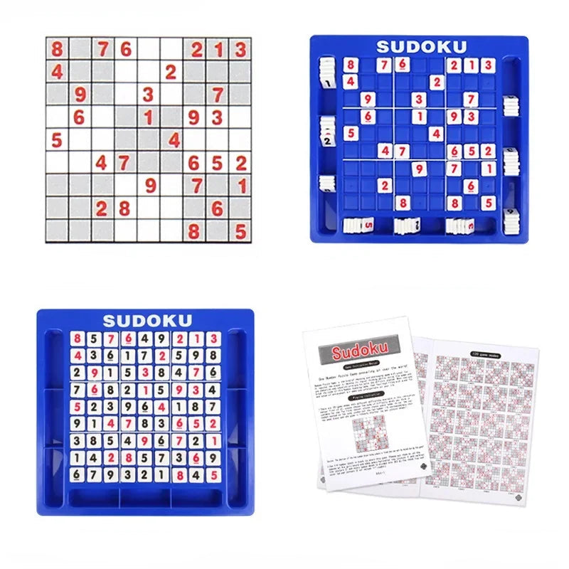 Jeu de Sudoku Éducatif pour Enfants – Puzzle Logique – Développement Cognitif – Dès 6 Ans - Jeu Pour Enfants et Adultes