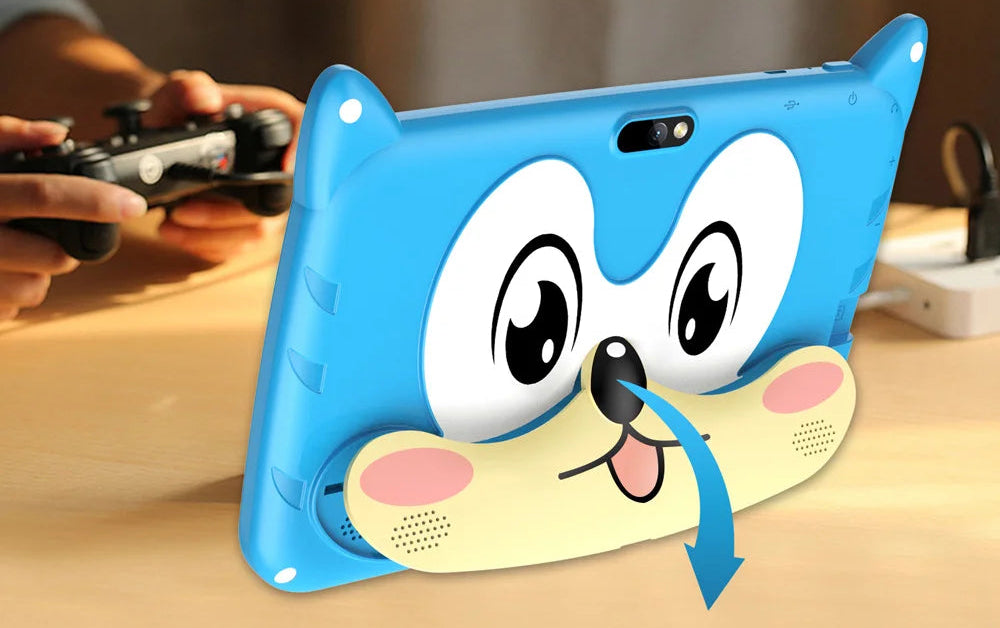 Tablette Enfant BDF 7” – Android 13 – 4 Go RAM – 64 Go – Double Caméra – Wi-Fi – Ultra Fine